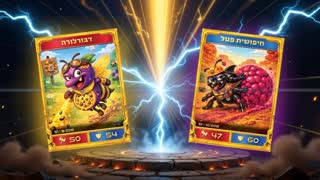 דבורלורה נגד חיפושית-פטל